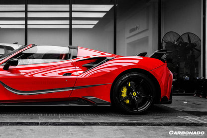 Carbonado MSY Style Carbon Fiber Door Handle | 2015-2019 Ferrari 488 GTB & Spider