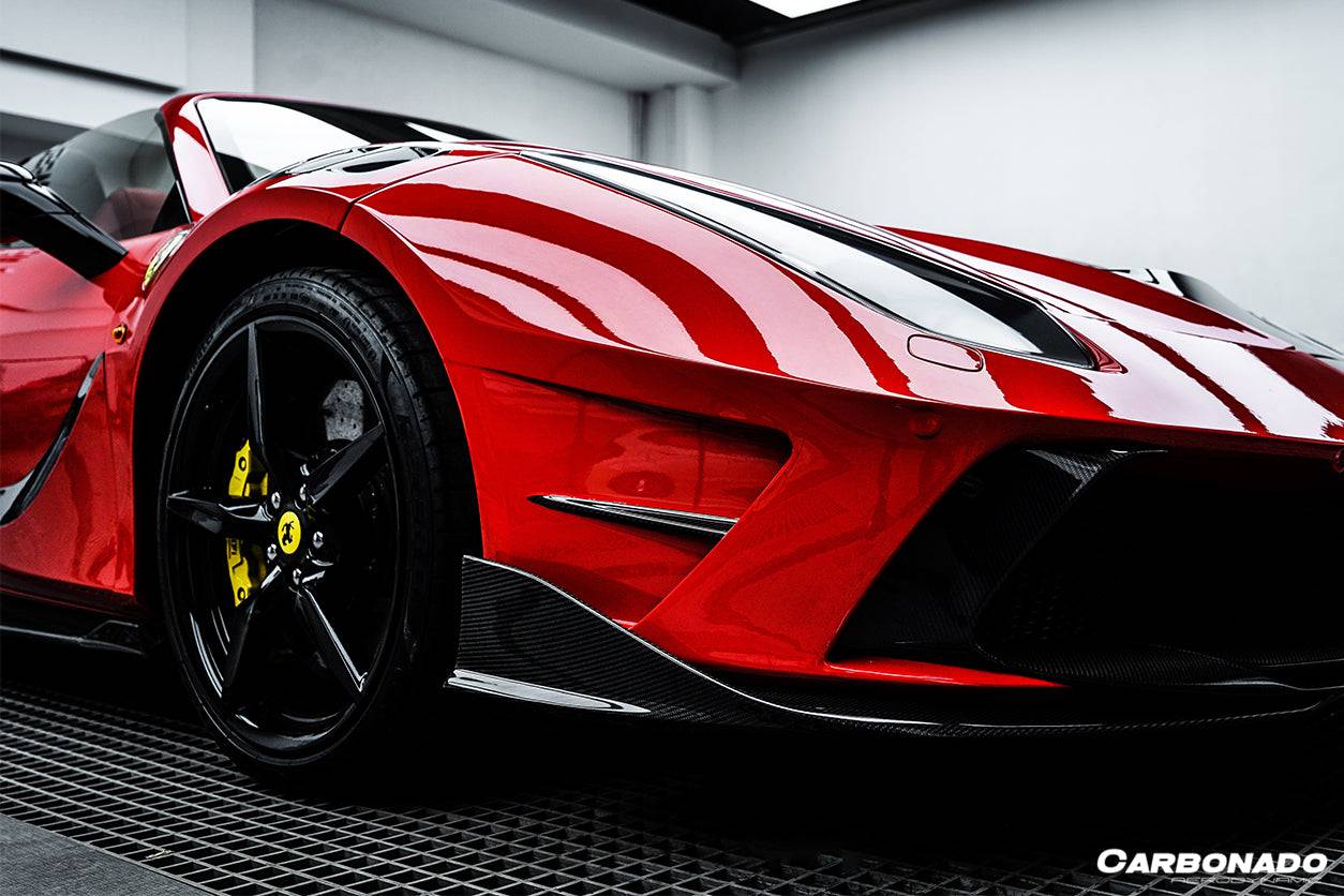 Carbonado 2015-2019 Ferrari 488 GTB Spider MSY Style Part Carbon Fiber Front Bumper