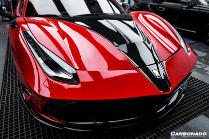 Carbonado MSY Style Part Carbon Fiber Front Fender | 2015-2019 Ferrari 488 GTB Spider