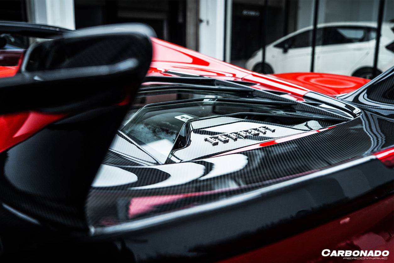 Carbonado 2015-2019 Ferrari 488 Spider MSY Style Trunk Spoiler