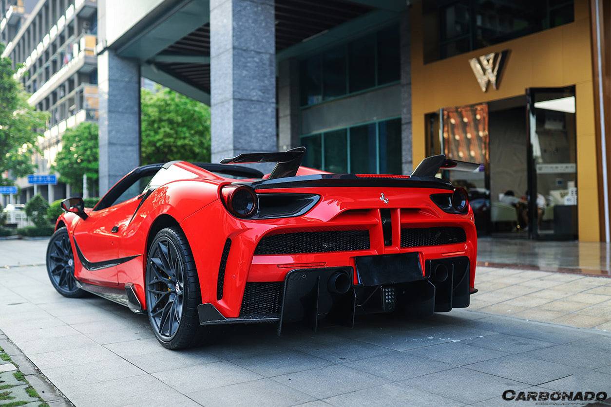 Carbonado 2015-2019 Ferrari 488 GTB Spider MSY Style Part Carbon Fiber Full Body Kit