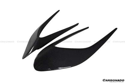 Carbonado 2015-2019 Ferrari 488 GTB Spider MSY Style Carbon Fiber Side Air Intake Flaps