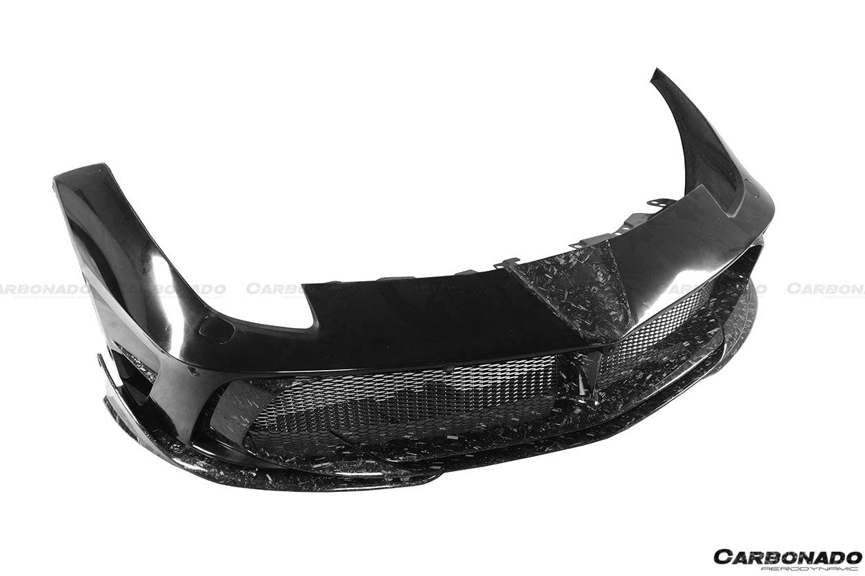 Carbonado 2015-2019 Ferrari 488 GTB Spider MSY Style Part Carbon Fiber Front Bumper