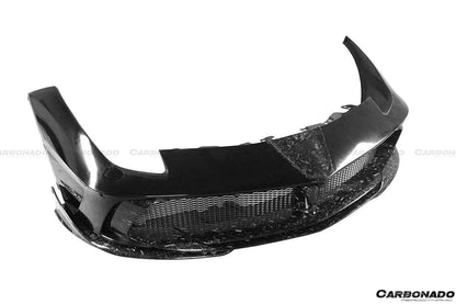 Carbonado 2015-2019 Ferrari 488 GTB Spider MSY Style Part Carbon Fiber Front Bumper