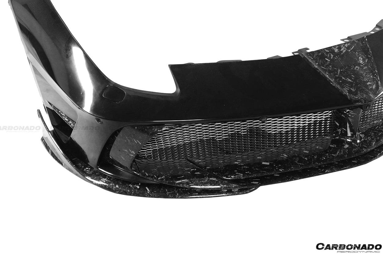 Carbonado 2015-2019 Ferrari 488 GTB Spider MSY Style Part Carbon Fiber Front Bumper