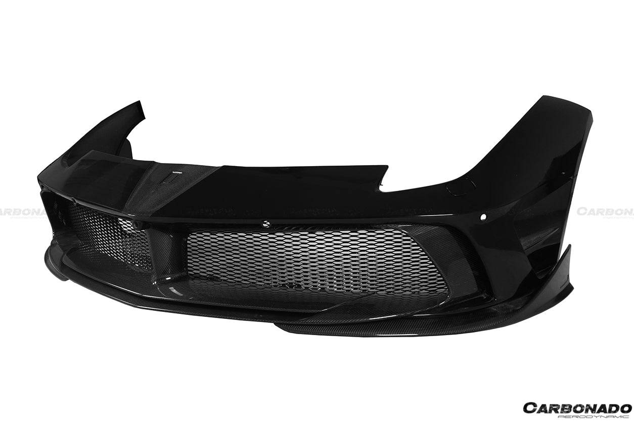 Carbonado 2015-2019 Ferrari 488 GTB Spider MSY Style Part Carbon Fiber Front Bumper
