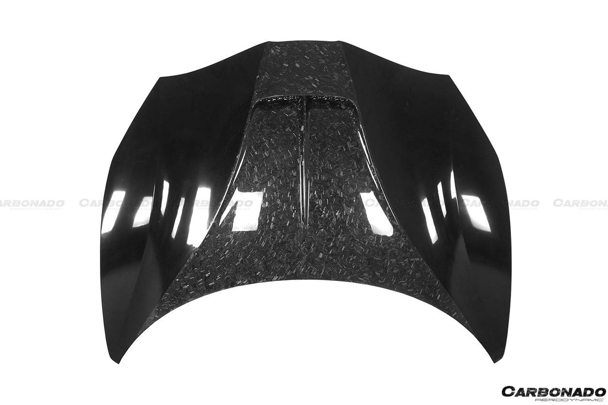 Carbonado 2015-2019 Ferrari 488 GTB Spider MSY Style Carbon Fiber Hood