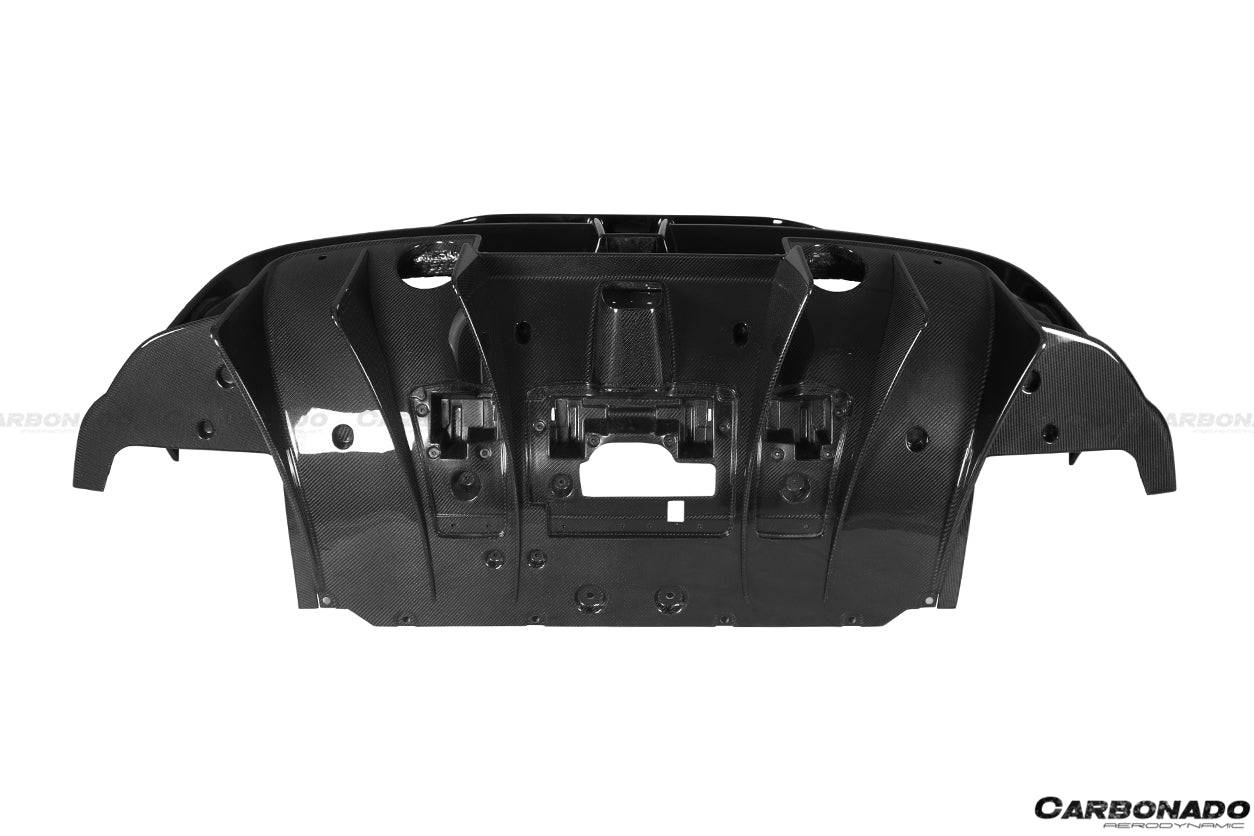 Carbonado 2015-2019 Ferrari 488 GTB & Spider MSY Style Part Carbon Fiber Rear Bumper