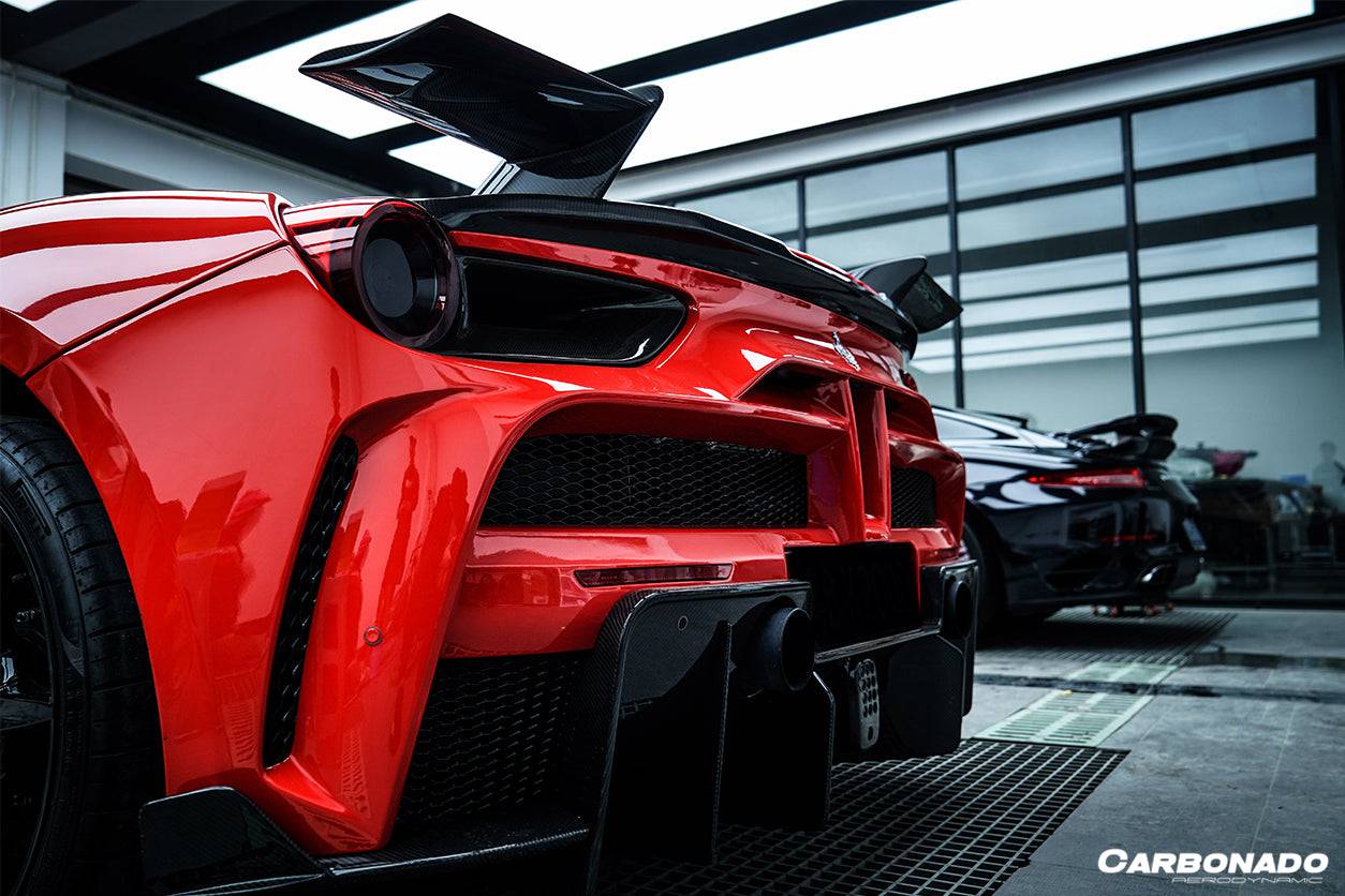 Carbonado 2015-2019 Ferrari 488 Spider MSY Style Trunk Spoiler