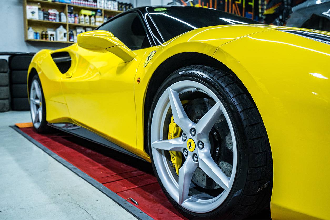 Carbonado 2015-2020 Ferrari 488 GTB Spider OE Style Carbon Fiber Side Skirts