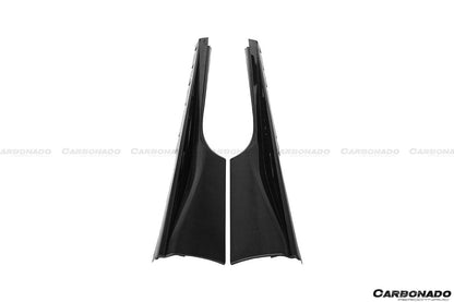 Carbonado 2015-2020 Ferrari 488 GTB Spider OE Style Carbon Fiber Side Skirts
