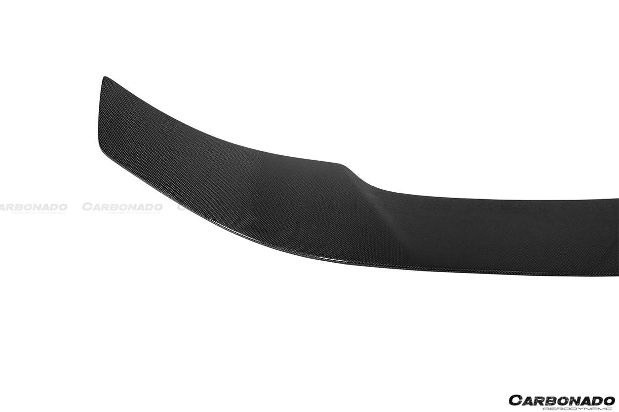 Alerón de maletero de fibra de carbono estilo Ferrari 488 GTB VRS Carbonado 2015-2020