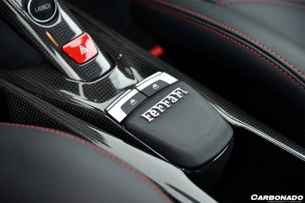 Carbonado 2015-2020 Ferrari 488 GTB Spider OE Style Dry Carbon Fiber Bridge Control