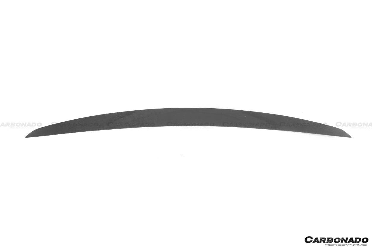 Carbonado 2015-2020 Ferrari 488 GTB BKSS Style Carbon Fiber Trunk Spoiler