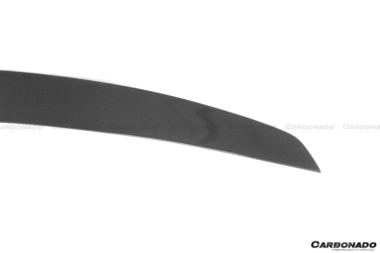 Carbonado 2015-2020 Ferrari 488 GTB BKSS Style Carbon Fiber Trunk Spoiler