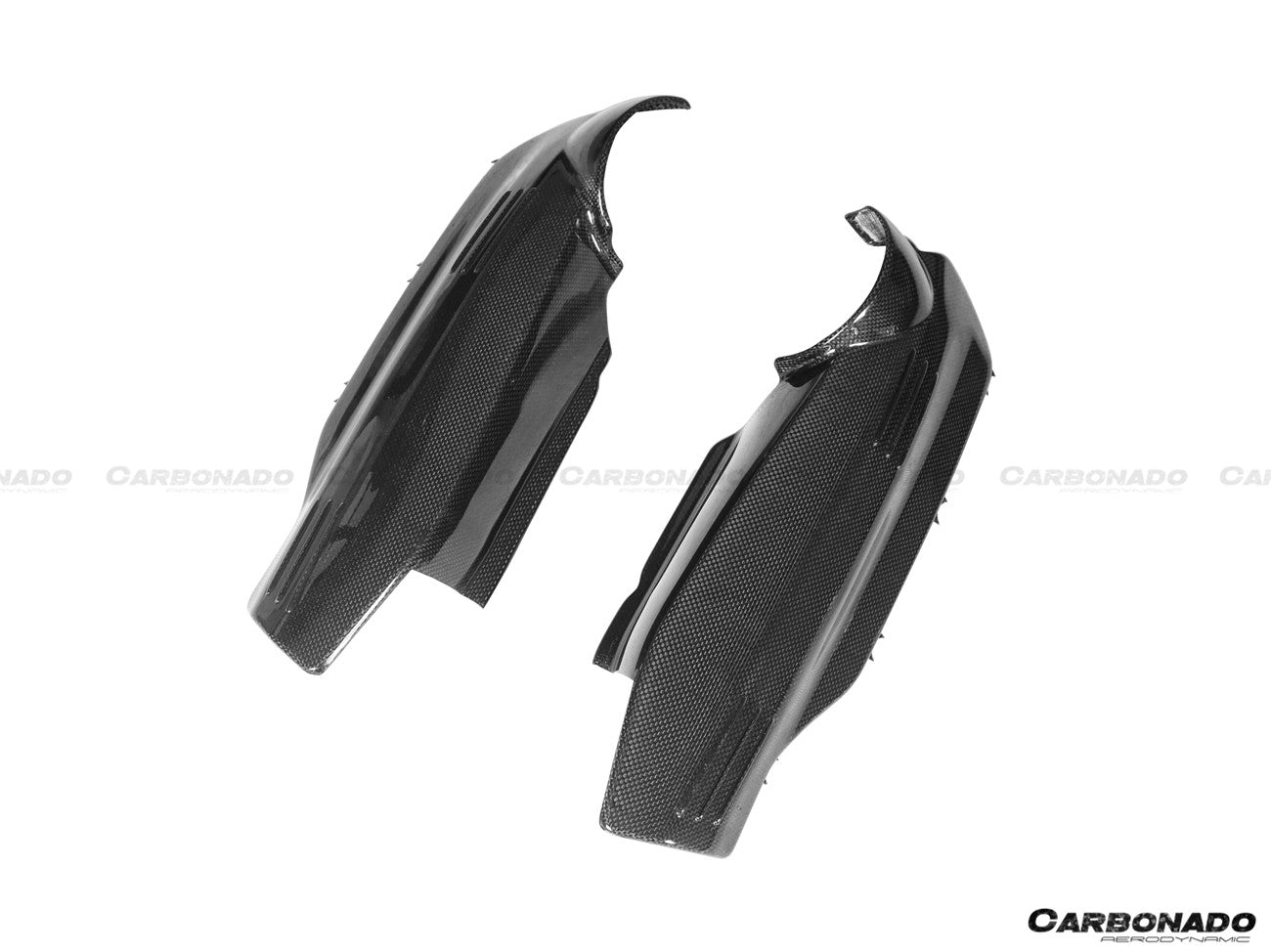 Cubierta de repuesto para motor de fibra de carbono seco Ferrari 488 GTB Spider Carbonado 2015-2020