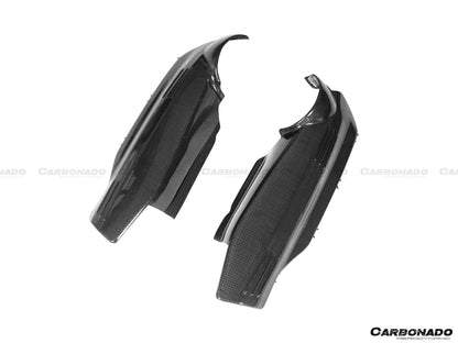 Cubierta de repuesto para motor de fibra de carbono seco Ferrari 488 GTB Spider Carbonado 2015-2020