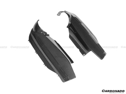Cubierta de repuesto para motor de fibra de carbono seco Ferrari 488 GTB Spider Carbonado 2015-2020