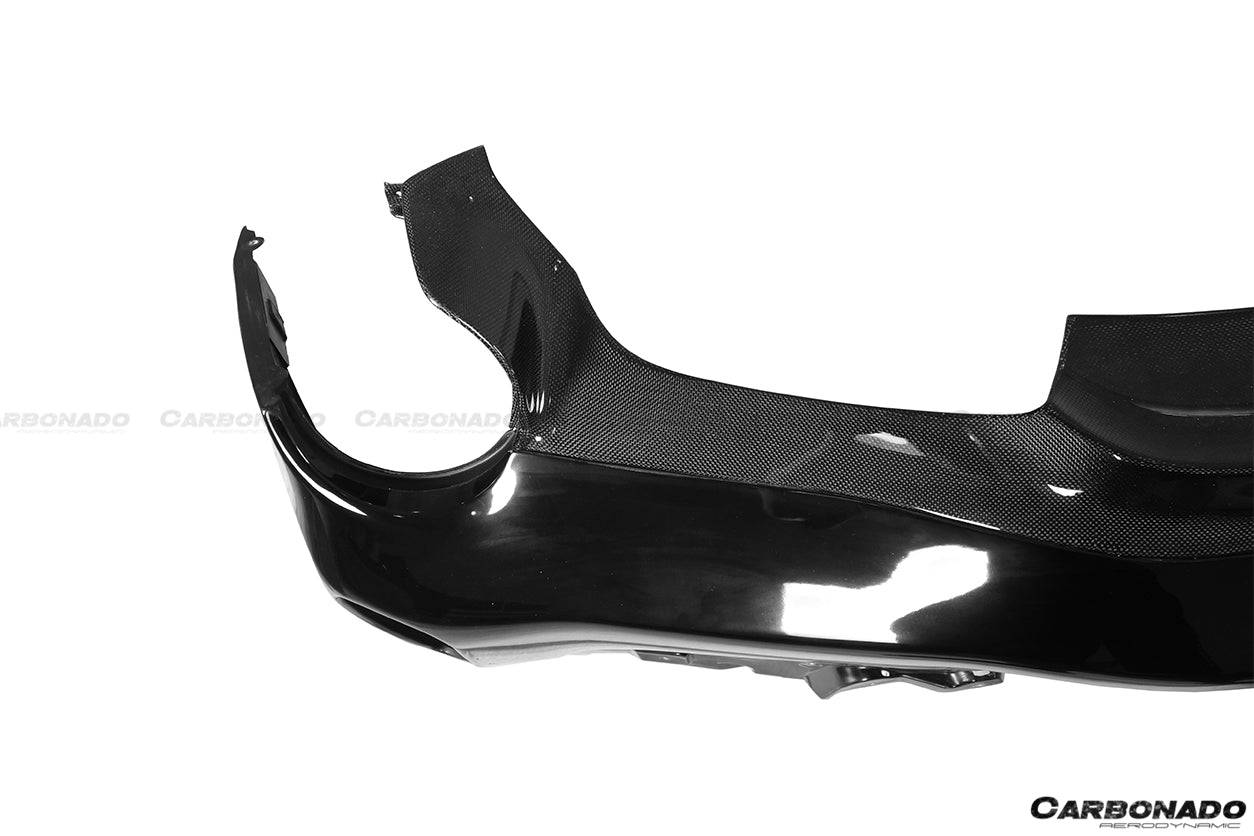 Carbonado 2018-2020 Ferrari 488 Pista OEM Style Part Carbon Fiber Rear Bumper