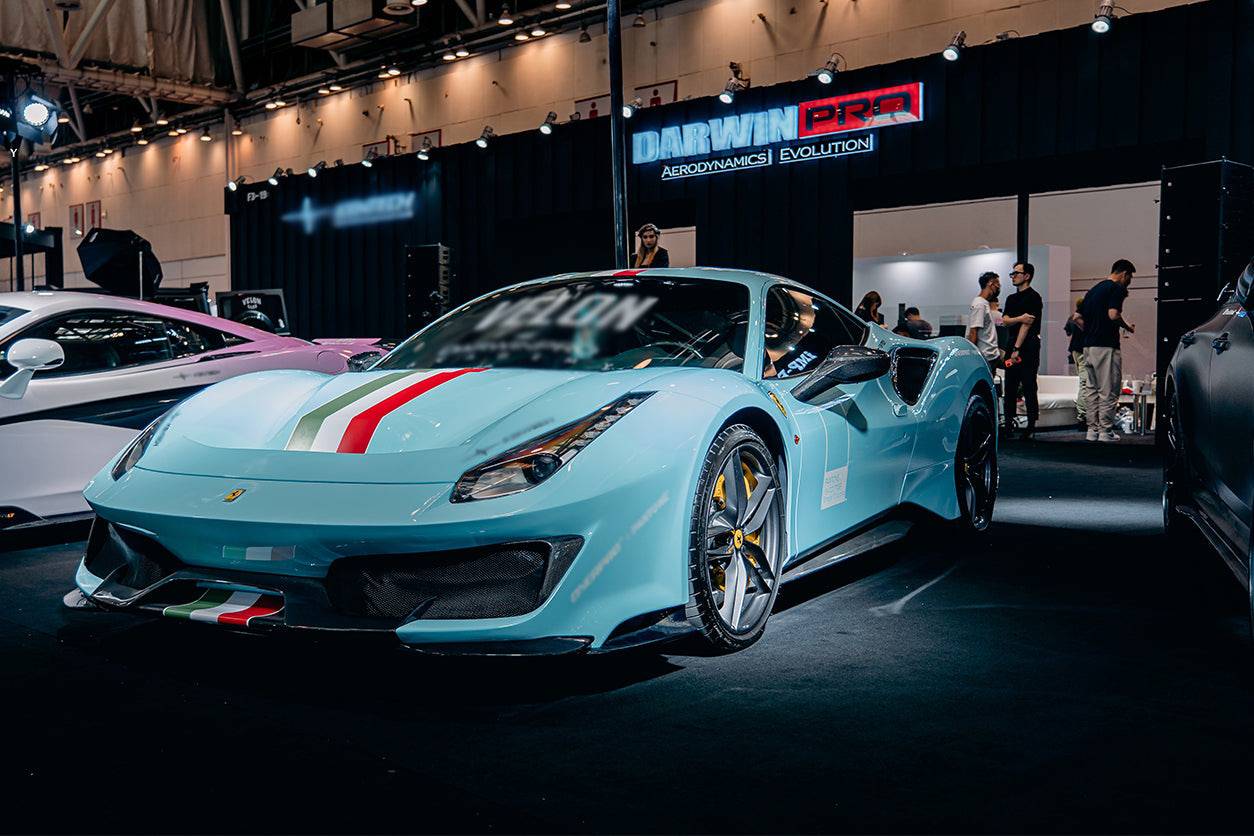 Carbonado 2015-2020 Ferrari 488 Pista | GTB | Spider OEM Style Carbon Fiber Side Skirts