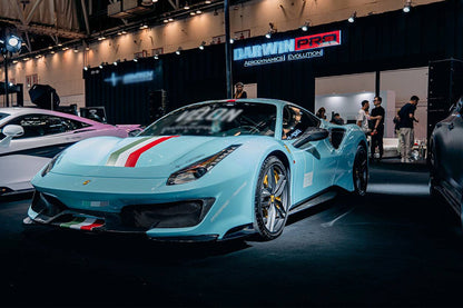 Carbonado 2015-2020 Ferrari 488 Pista | GTB | Spider OEM Style Carbon Fiber Side Skirts