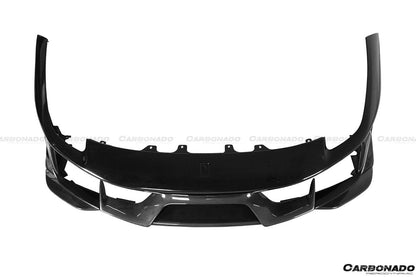 Parachoques delantero de fibra de carbono para Ferrari 488 Pista Carbonado 2018-2020, pieza estilo OEM