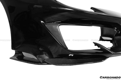 Parachoques delantero de fibra de carbono para Ferrari 488 Pista Carbonado 2018-2020, pieza estilo OEM