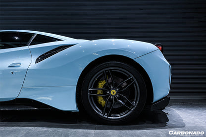 Carbonado 2015-2020 Ferrari 488 Pista | GTB | Spider OEM Style Carbon Fiber Side Skirts