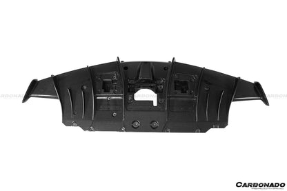 Carbonado 2018-2020 Ferrari 488 Pista Difusor trasero de fibra de carbono estilo OEM
