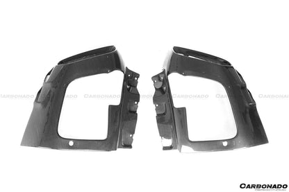 Carbonado 2017-2026 Ferrari 812 Superfast MSY Style DRY Carbon Fiber Rear Diffuser with Light