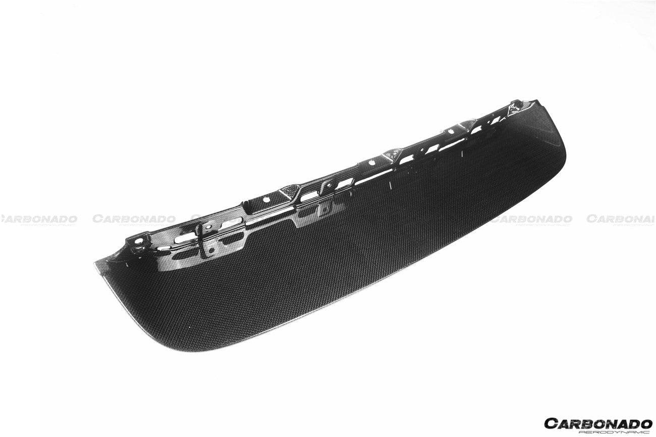 Carbonado 2017-2026 Ferrari 812 Superfast OE Style DRY Carbon Fiber Rear Bonnet Lower Insert