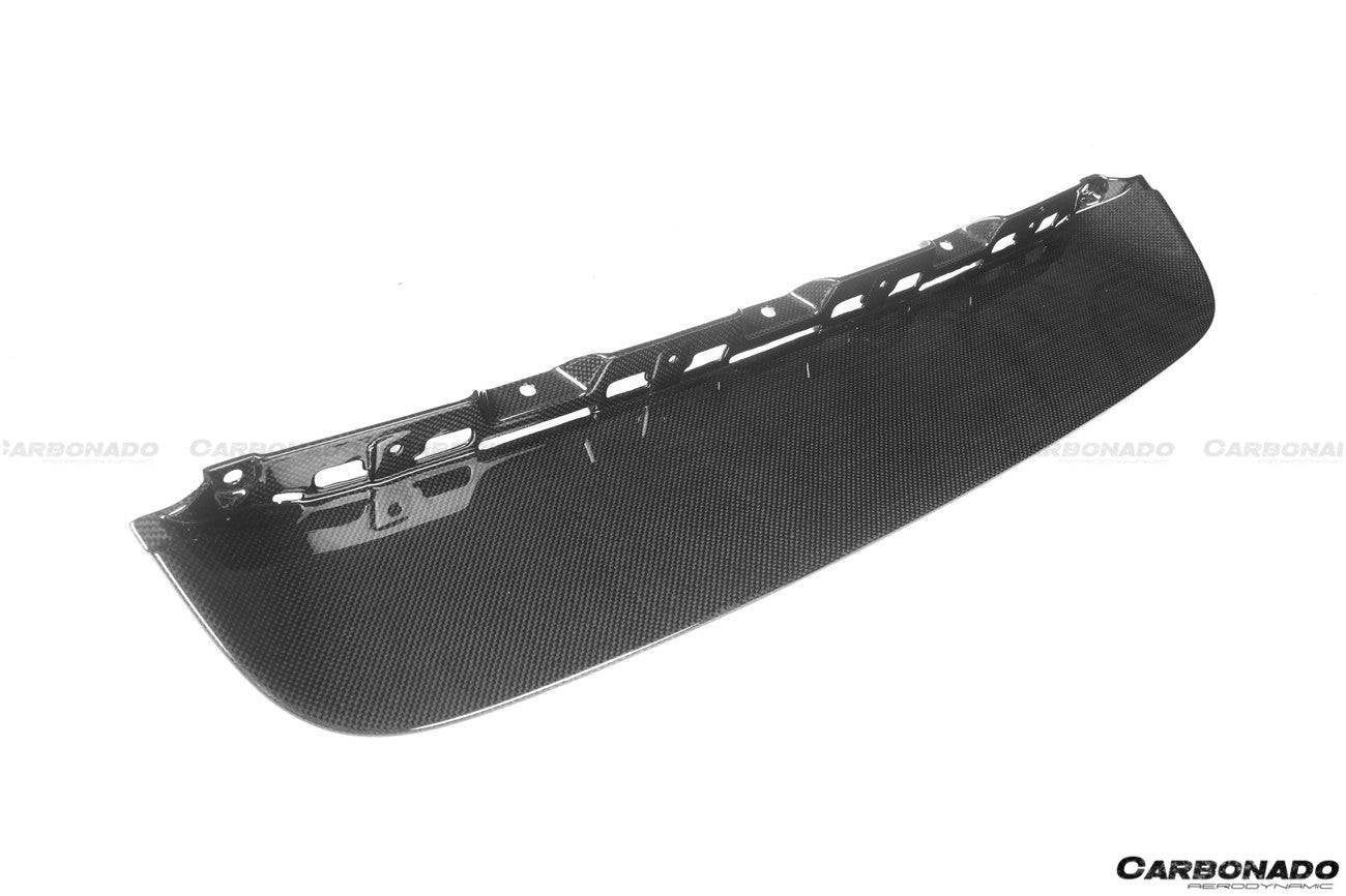Carbonado 2017-2026 Ferrari 812 Superfast OE Style DRY Carbon Fiber Rear Bonnet Lower Insert