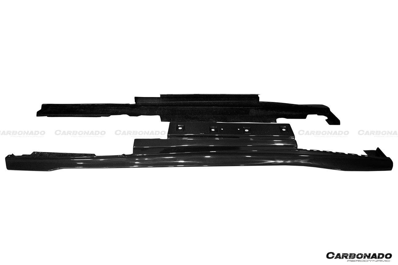 Carbonado 2017-2026 Ferrari 812 Superfast GTS MSY Style DRY Carbon Fiber Side Skirts