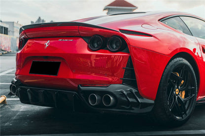 Carbonado 2017-2026 Ferrari 812 Superfast MSY Style DRY Carbon Fiber Trunk Spoiler