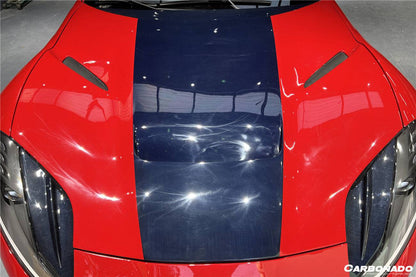 Carbonado 2017-2026 Ferrari 812 Superfast GTS MSY Style DRY Carbon Fiber Hood