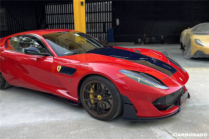Carbonado MSY Style Autoclave Carbon Fiber Mirror Cover Replacement | 2017-2026 Ferrari 812 Superfast, GTS