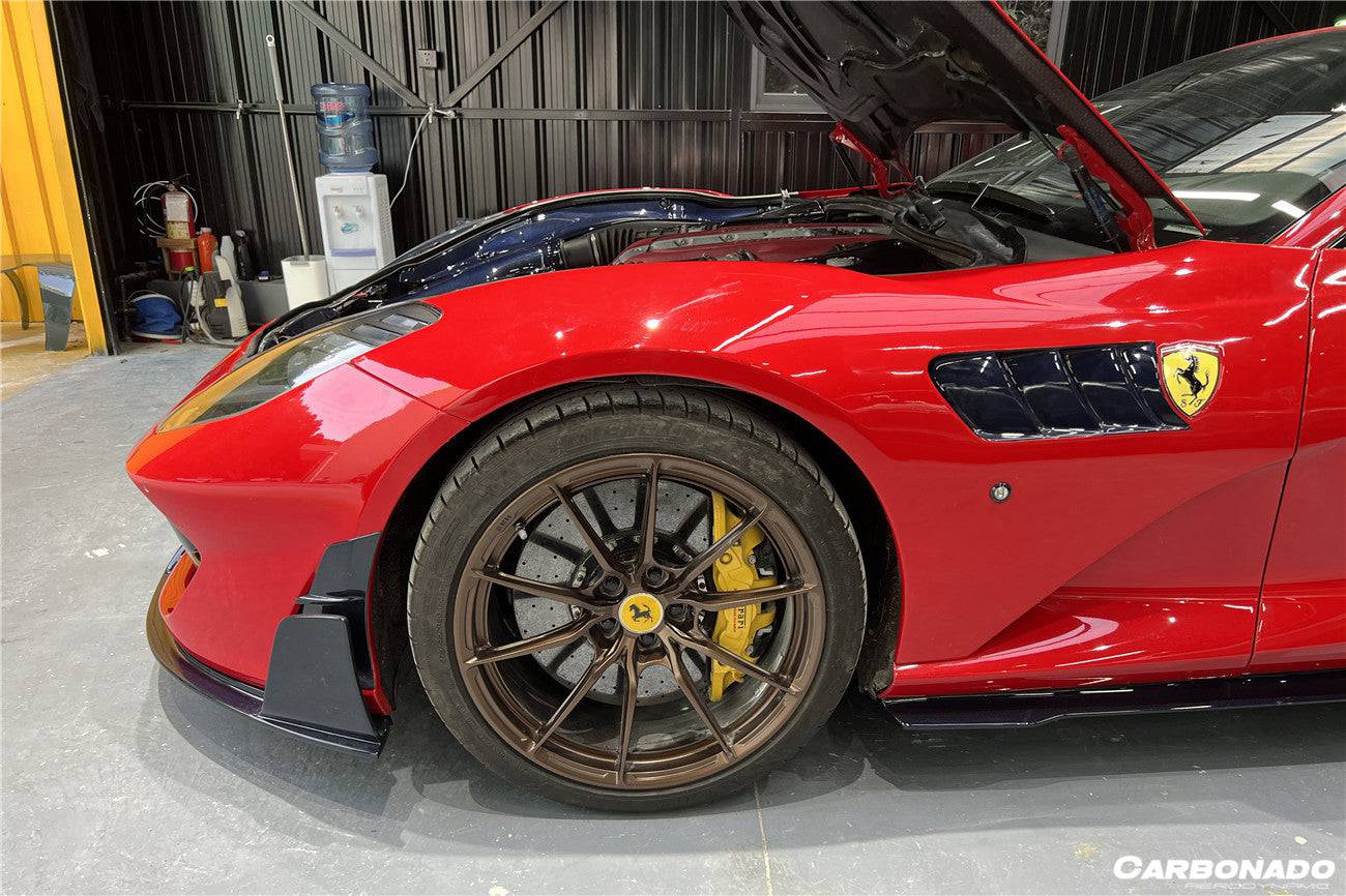 Carbonado MSY Style Dry Carbon Fiber Fender | 2017-2026 Ferrari 812 Superfast GTS