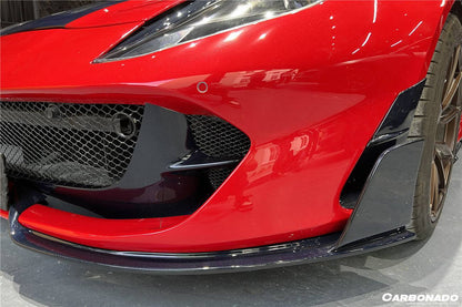 Carbonado 2017-2026 Ferrari 812 Superfast GTS MSY Style DRY Carbon Fiber Front Bumper Side Vents
