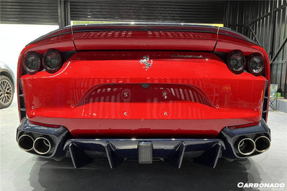 Carbonado 2017-2026 Ferrari 812 Superfast MSY Style DRY Carbon Fiber Trunk Spoiler
