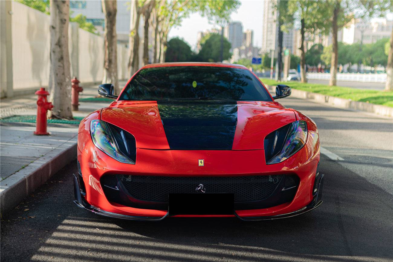Carbonado 2017-2026 Ferrari 812 Superfast GTS MSY Style DRY Carbon Fiber Hood