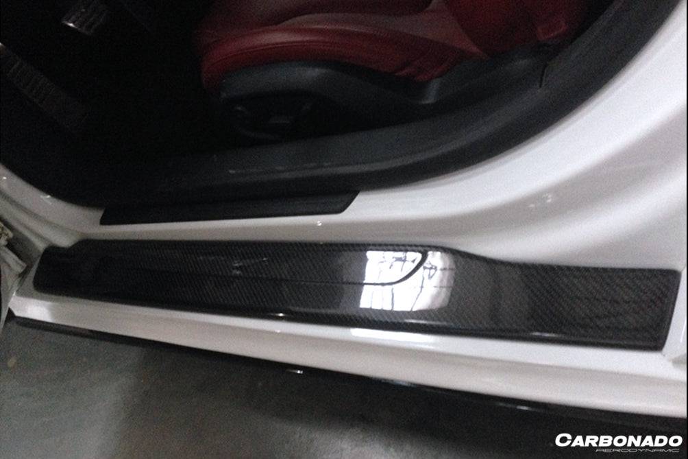 Carbonado 2006-2015 Audi R8 Coupe Spyder Carbon Door Sills Steps Cover
