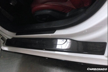 Carbonado 2006-2015 Audi R8 Coupe Spyder Carbon Door Sills Steps Cover