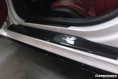 Carbonado 2006-2015 Audi R8 Coupe Spyder Carbon Door Sills Steps Cover