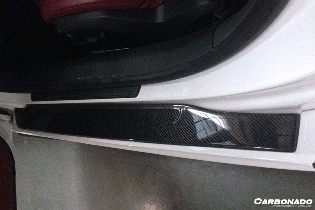 Carbonado 2006-2015 Audi R8 Coupe Spyder Carbon Door Sills Steps Cover