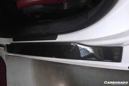 Carbonado 2006-2015 Audi R8 Coupe Spyder Carbon Door Sills Steps Cover