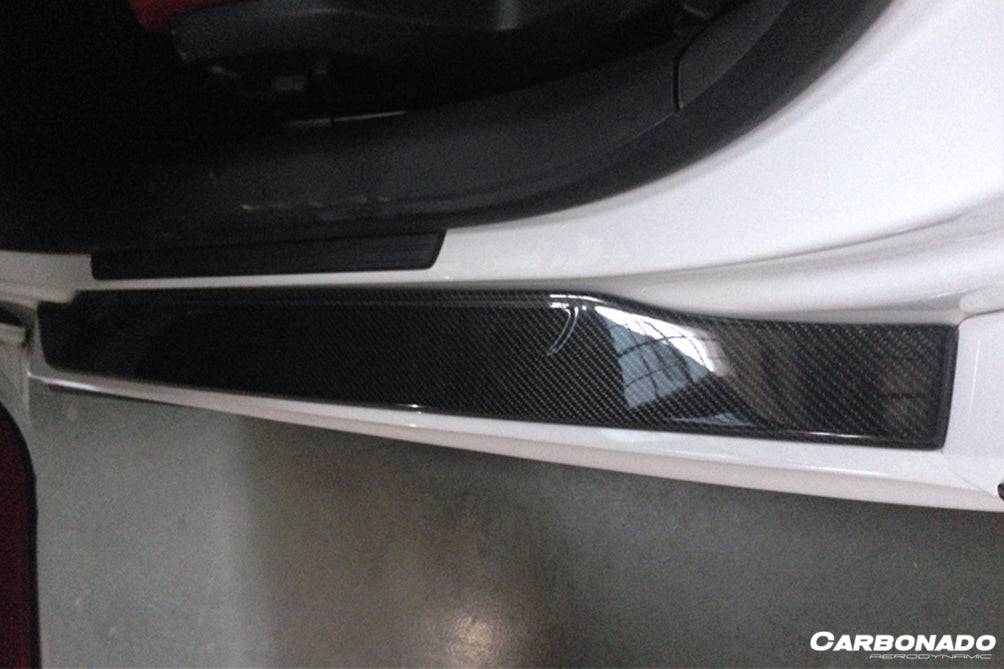 Carbonado 2006-2015 Audi R8 Coupe Spyder Carbon Door Sills Steps Cover