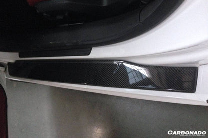 Carbonado 2006-2015 Audi R8 Coupe Spyder Carbon Door Sills Steps Cover