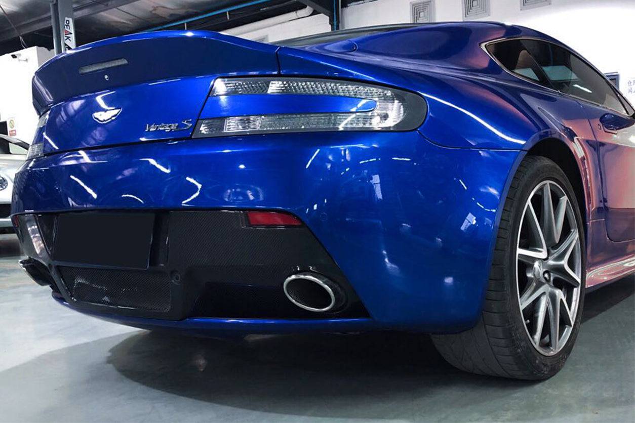 Difusor trasero de fibra de carbono para Aston Martin V8 Vantage S 2011-2017