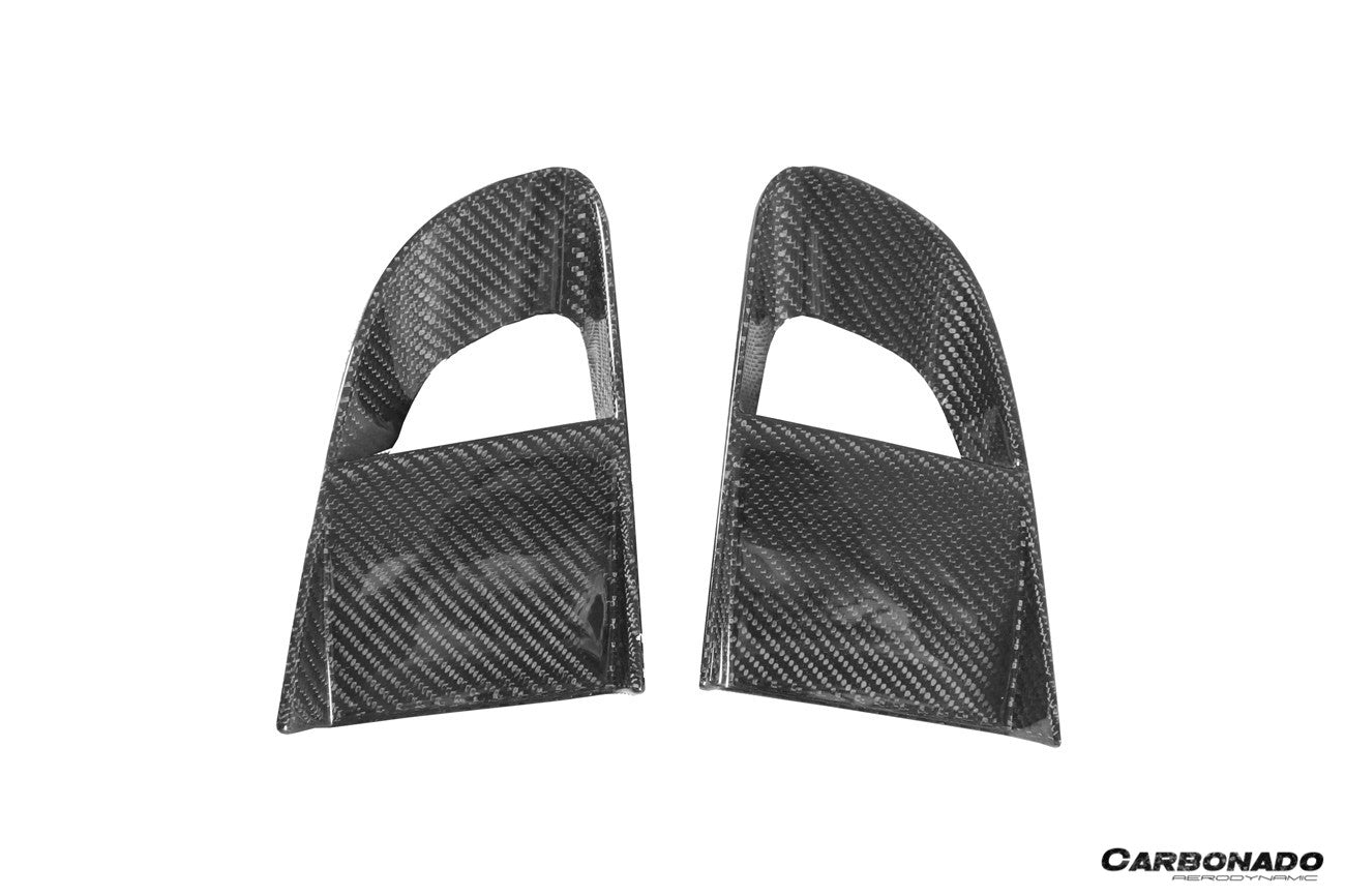 Carbonado 2009-2015 Audi R8 Spyder OE Style Carbon Fiber Trunk Air Scoop Cover