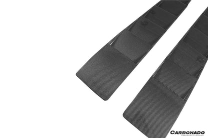 Carbonado 2009-2015 Audi R8 Spyder OE Style Carbon Fiber Trunk Air Scoop Cover